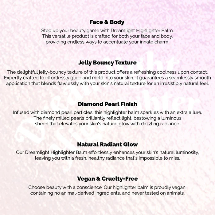 Moira Dreamlight highlighter balm- 01 ICY DAZE - هايلايتر